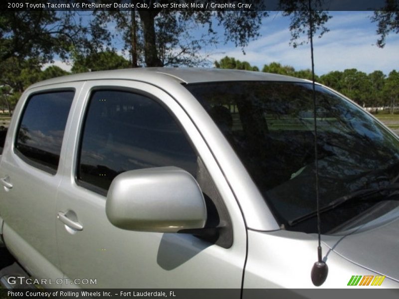 Silver Streak Mica / Graphite Gray 2009 Toyota Tacoma V6 PreRunner Double Cab