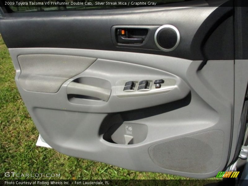 Silver Streak Mica / Graphite Gray 2009 Toyota Tacoma V6 PreRunner Double Cab