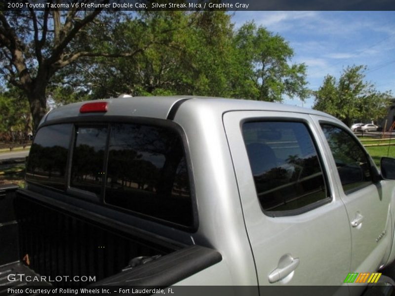Silver Streak Mica / Graphite Gray 2009 Toyota Tacoma V6 PreRunner Double Cab