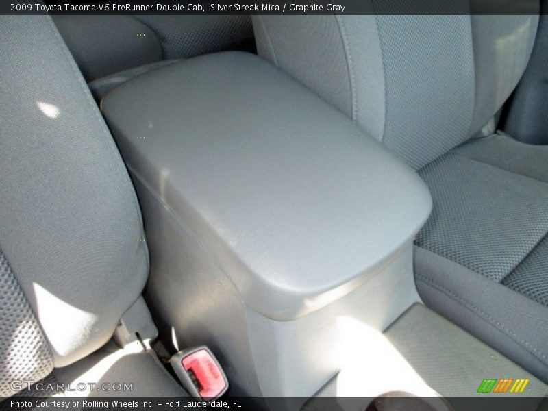 Silver Streak Mica / Graphite Gray 2009 Toyota Tacoma V6 PreRunner Double Cab
