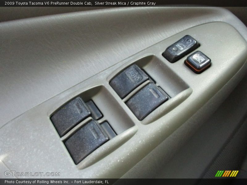 Silver Streak Mica / Graphite Gray 2009 Toyota Tacoma V6 PreRunner Double Cab