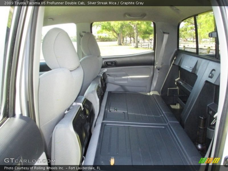 Silver Streak Mica / Graphite Gray 2009 Toyota Tacoma V6 PreRunner Double Cab