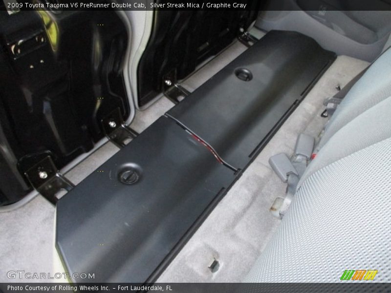 Silver Streak Mica / Graphite Gray 2009 Toyota Tacoma V6 PreRunner Double Cab