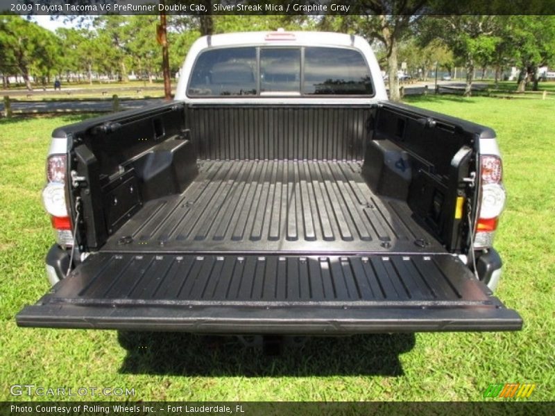 Silver Streak Mica / Graphite Gray 2009 Toyota Tacoma V6 PreRunner Double Cab