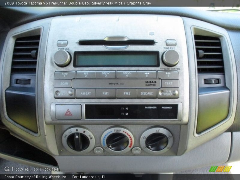 Silver Streak Mica / Graphite Gray 2009 Toyota Tacoma V6 PreRunner Double Cab