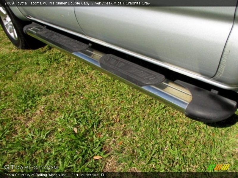 Silver Streak Mica / Graphite Gray 2009 Toyota Tacoma V6 PreRunner Double Cab