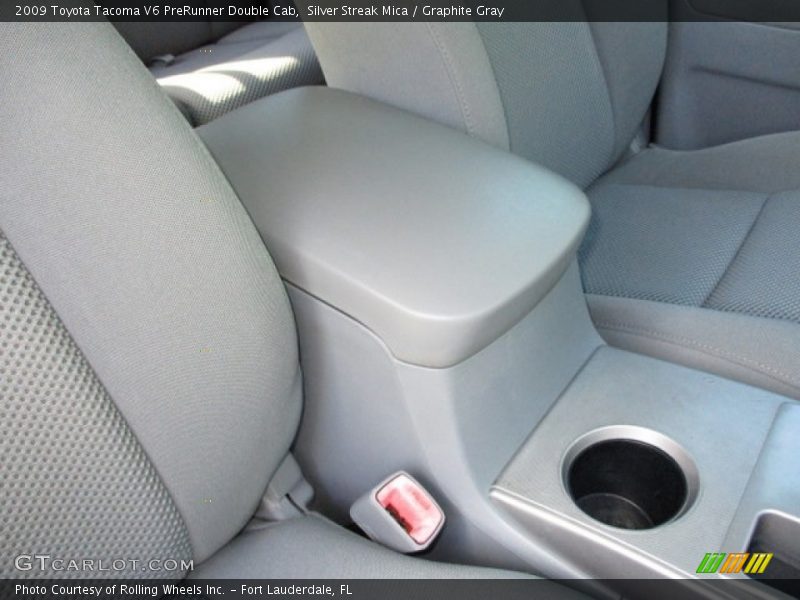 Silver Streak Mica / Graphite Gray 2009 Toyota Tacoma V6 PreRunner Double Cab