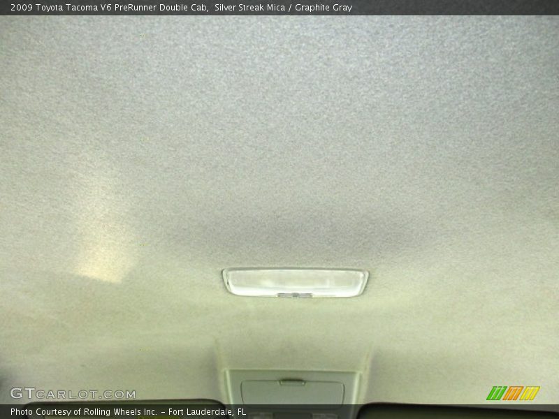 Silver Streak Mica / Graphite Gray 2009 Toyota Tacoma V6 PreRunner Double Cab