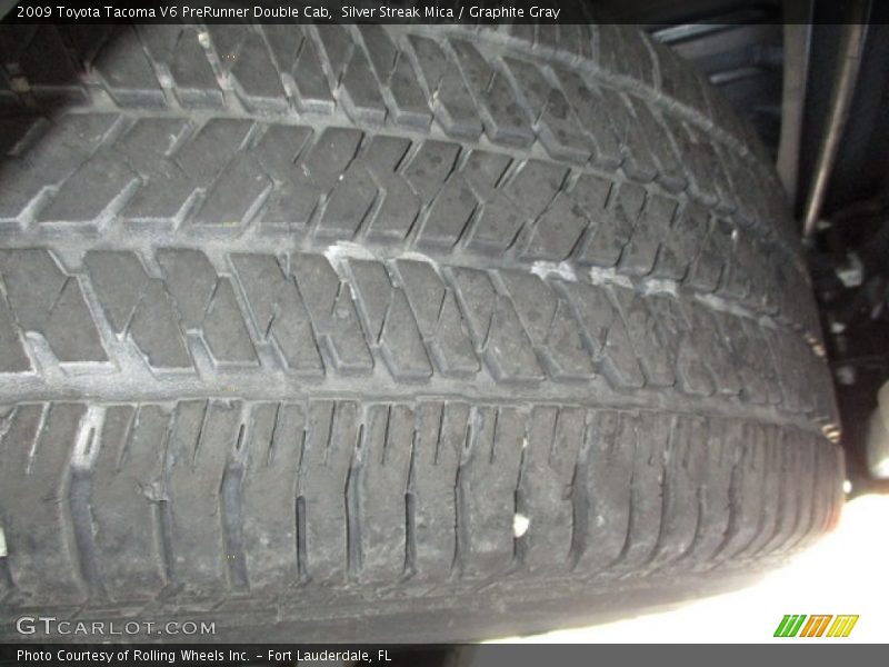 Silver Streak Mica / Graphite Gray 2009 Toyota Tacoma V6 PreRunner Double Cab