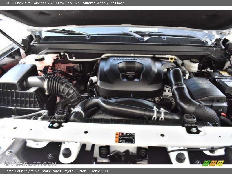  2018 Colorado ZR2 Crew Cab 4x4 Engine - 2.8 Liter DOHC 16-Valve Duramax Turbo-Diesel Inline 4 Cylinder