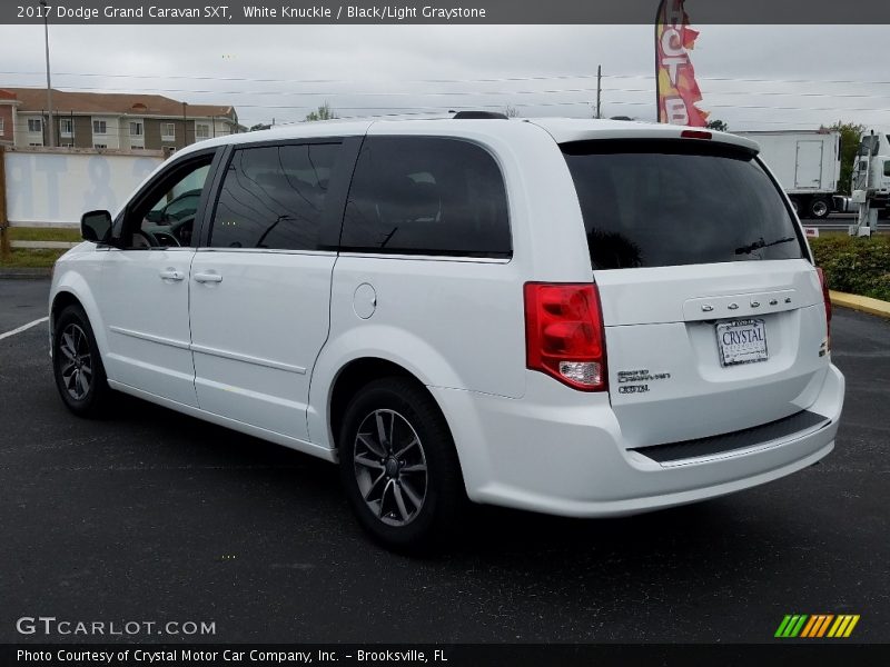 White Knuckle / Black/Light Graystone 2017 Dodge Grand Caravan SXT