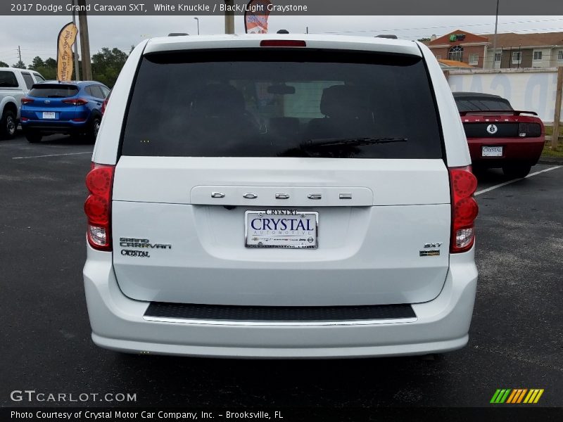 White Knuckle / Black/Light Graystone 2017 Dodge Grand Caravan SXT
