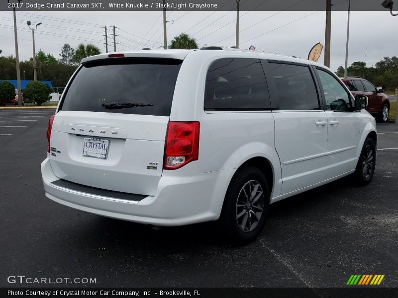 White Knuckle / Black/Light Graystone 2017 Dodge Grand Caravan SXT