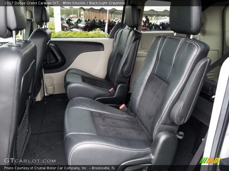 White Knuckle / Black/Light Graystone 2017 Dodge Grand Caravan SXT