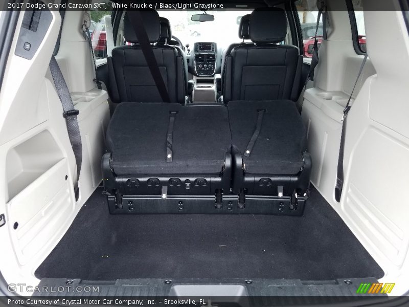White Knuckle / Black/Light Graystone 2017 Dodge Grand Caravan SXT