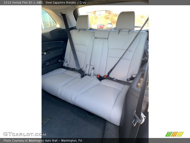 Steel Sapphire Metallic / Gray 2019 Honda Pilot EX-L AWD