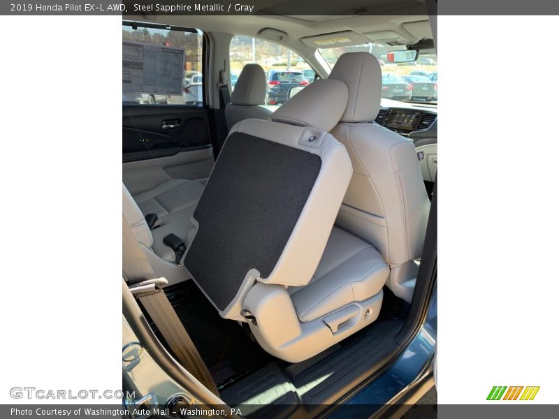 Steel Sapphire Metallic / Gray 2019 Honda Pilot EX-L AWD