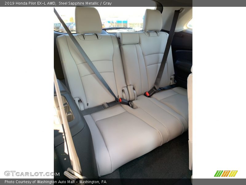 Steel Sapphire Metallic / Gray 2019 Honda Pilot EX-L AWD