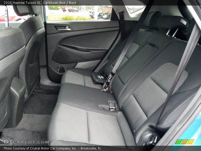 Caribbean Blue / Black 2016 Hyundai Tucson SE
