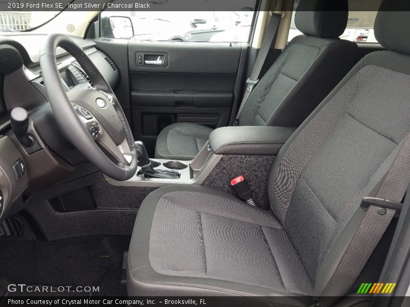 Ingot Silver / Charcoal Black 2019 Ford Flex SE
