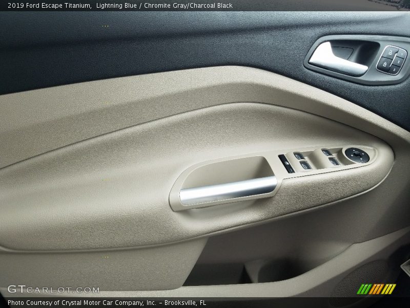 Door Panel of 2019 Escape Titanium
