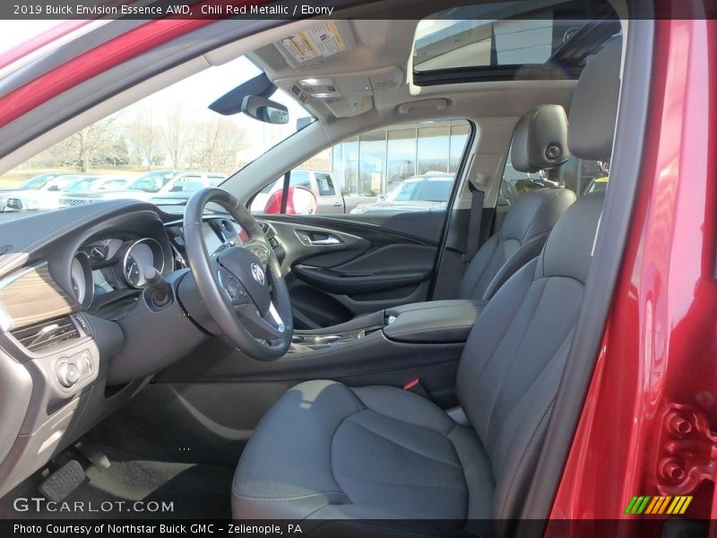 Chili Red Metallic / Ebony 2019 Buick Envision Essence AWD
