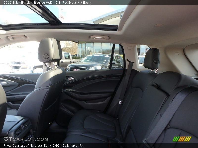 Chili Red Metallic / Ebony 2019 Buick Envision Essence AWD