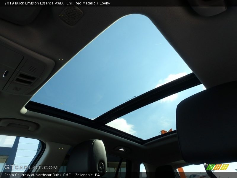 Chili Red Metallic / Ebony 2019 Buick Envision Essence AWD