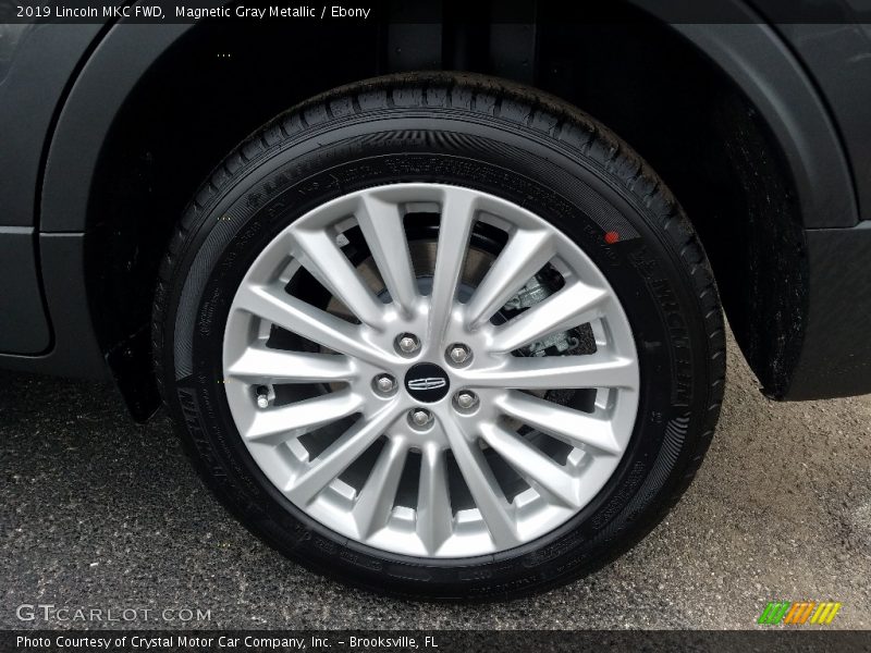 Magnetic Gray Metallic / Ebony 2019 Lincoln MKC FWD