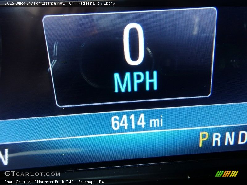 Chili Red Metallic / Ebony 2019 Buick Envision Essence AWD