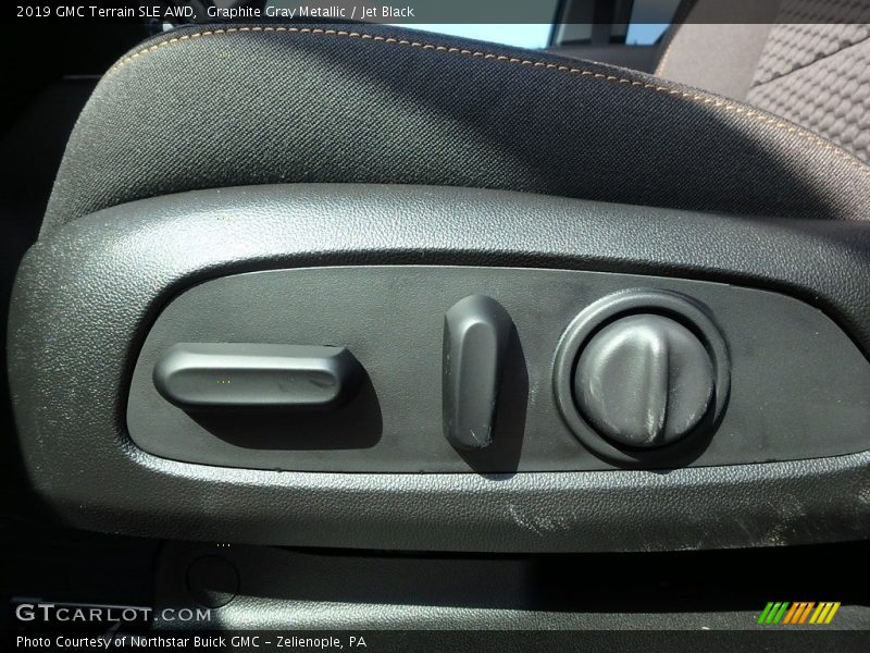 Graphite Gray Metallic / Jet Black 2019 GMC Terrain SLE AWD