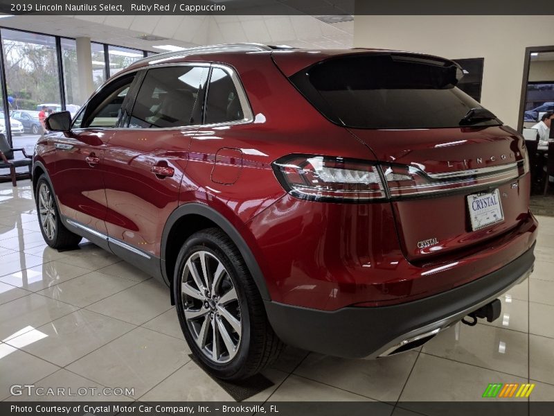 Ruby Red / Cappuccino 2019 Lincoln Nautilus Select
