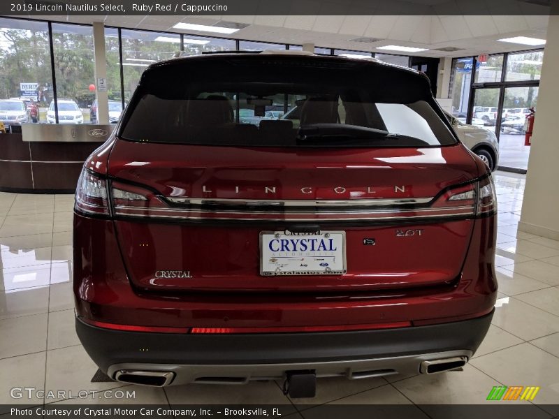 Ruby Red / Cappuccino 2019 Lincoln Nautilus Select