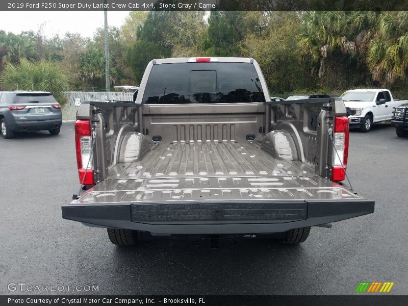 Stone Gray / Camel 2019 Ford F250 Super Duty Lariat Crew Cab 4x4