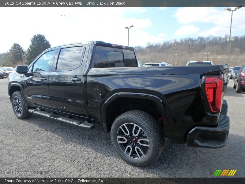 Onyx Black / Jet Black 2019 GMC Sierra 1500 AT4 Crew Cab 4WD