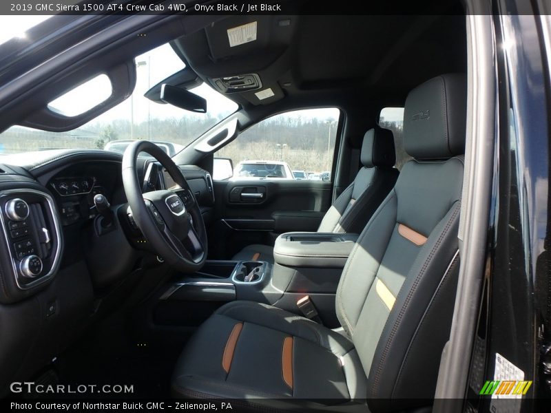 Front Seat of 2019 Sierra 1500 AT4 Crew Cab 4WD