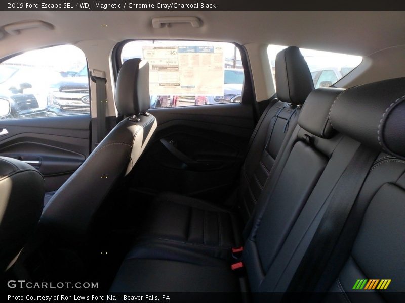 Magnetic / Chromite Gray/Charcoal Black 2019 Ford Escape SEL 4WD