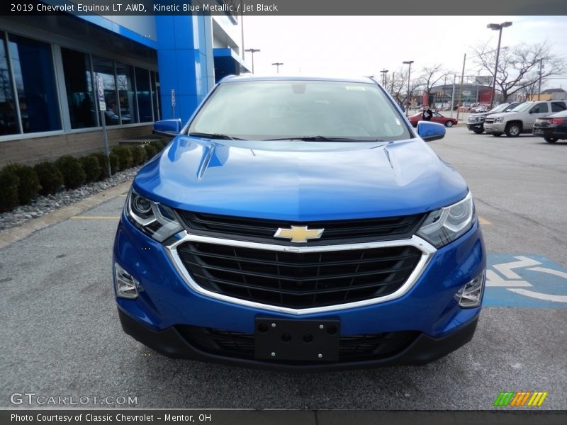 Kinetic Blue Metallic / Jet Black 2019 Chevrolet Equinox LT AWD
