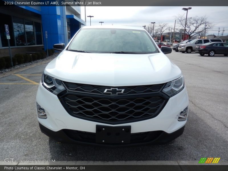 Summit White / Jet Black 2019 Chevrolet Equinox LT AWD