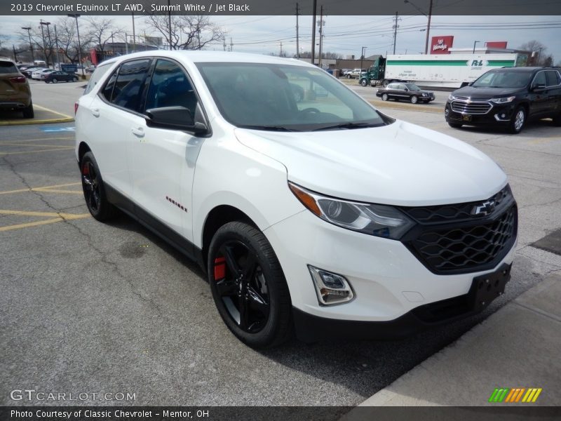 Summit White / Jet Black 2019 Chevrolet Equinox LT AWD