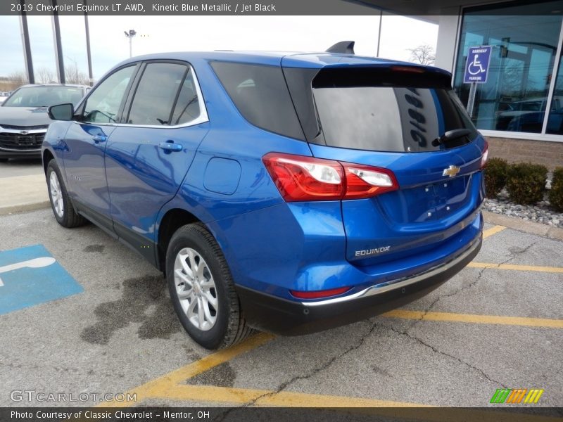 Kinetic Blue Metallic / Jet Black 2019 Chevrolet Equinox LT AWD