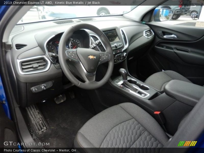 Kinetic Blue Metallic / Jet Black 2019 Chevrolet Equinox LT AWD