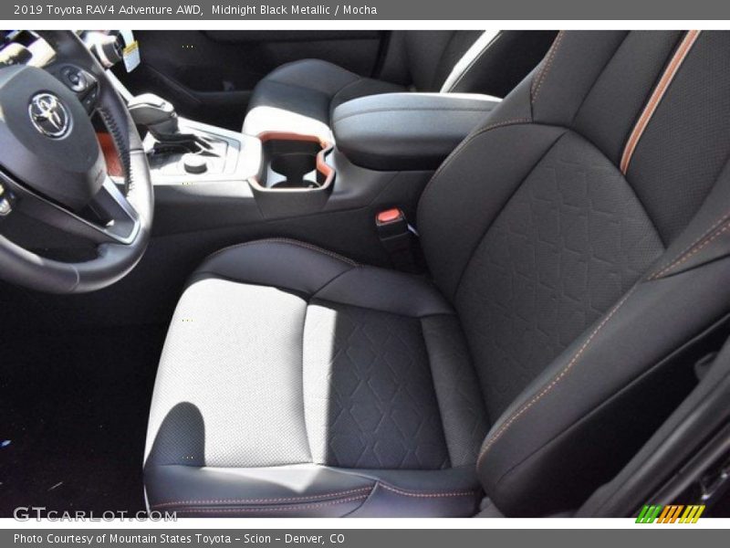 Midnight Black Metallic / Mocha 2019 Toyota RAV4 Adventure AWD