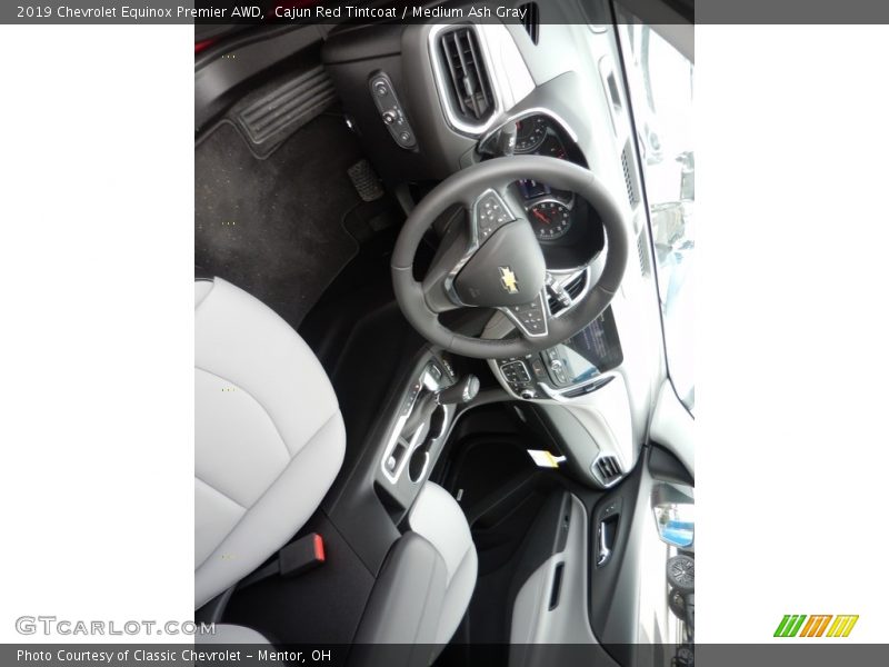 Cajun Red Tintcoat / Medium Ash Gray 2019 Chevrolet Equinox Premier AWD