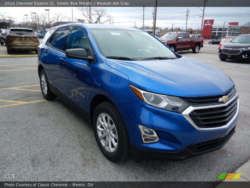 Kinetic Blue Metallic / Medium Ash Gray 2019 Chevrolet Equinox LS
