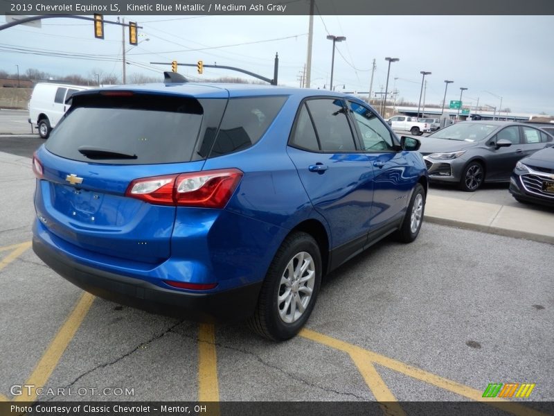 Kinetic Blue Metallic / Medium Ash Gray 2019 Chevrolet Equinox LS