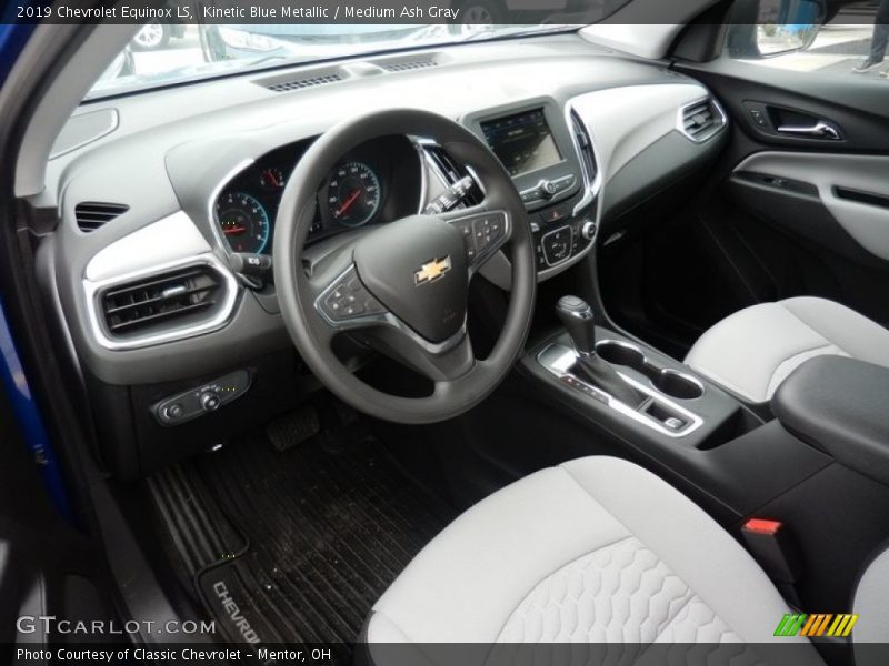 Kinetic Blue Metallic / Medium Ash Gray 2019 Chevrolet Equinox LS
