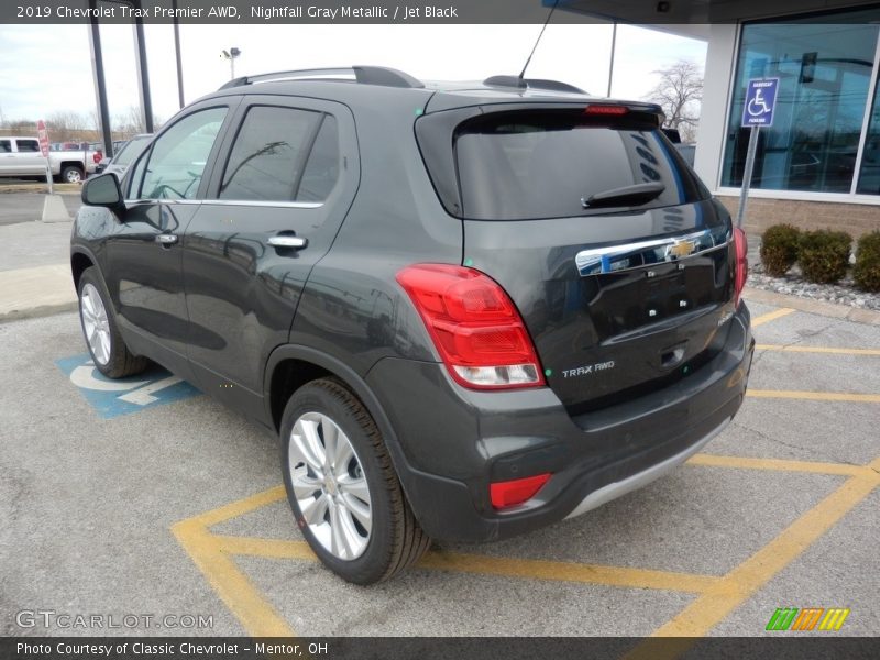 Nightfall Gray Metallic / Jet Black 2019 Chevrolet Trax Premier AWD