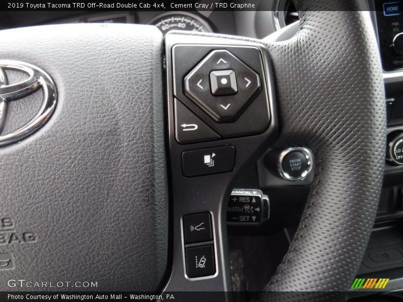 Cement Gray / TRD Graphite 2019 Toyota Tacoma TRD Off-Road Double Cab 4x4