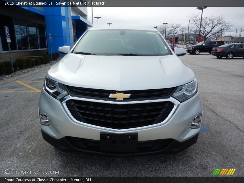 Silver Ice Metallic / Jet Black 2019 Chevrolet Equinox LT